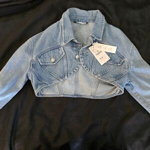NWT Zara Denim Chore Jacket